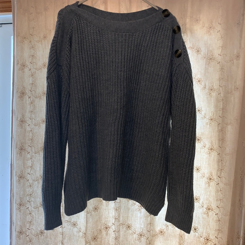 Target light grey sweater